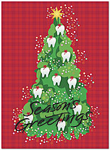 Tooth Ornaments Holiday Card H1316U-A